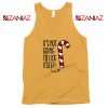 Candy Cane Tank Top Funny Gift Christmastide Tank Top Size S-3XL Sunshine