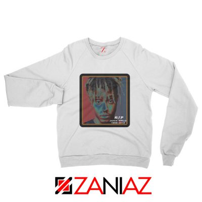 Cheap RIP Wrld Sweatshirt Hip Hop Music Sweatshirt Size S-2XL White