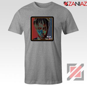 Cheap RIP Wrld Tee Shirts Hip Hop Music T-Shirt Size S-3XL Sport Grey