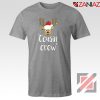 Cousin Crew T-Shirt Family Christmas Shirts Size S-3XL Sport Grey