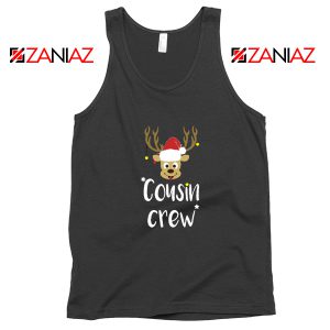 Deer on Cousin Crew Family Christmas Tank Top