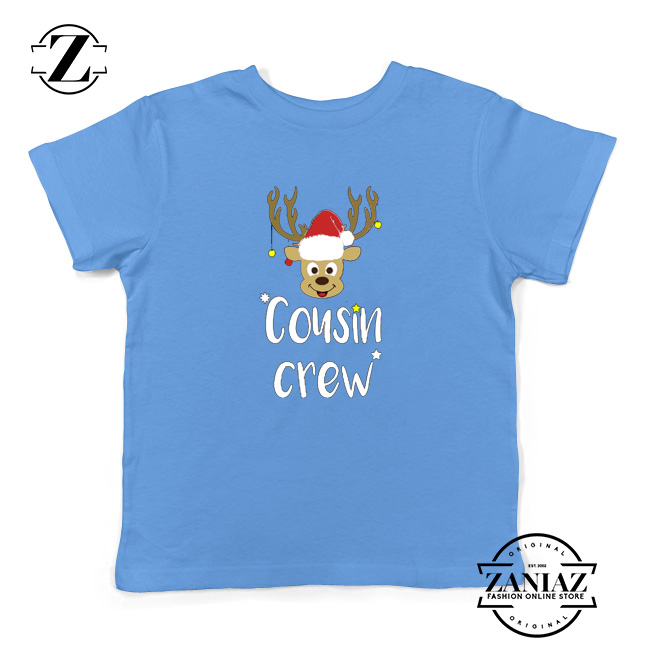 Cousin Crew Youth Shirts Family Christmas Kids T Shirt Size S Xl