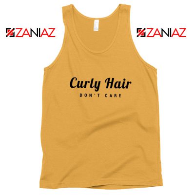 Curly Hair Dont Care Tank Top Funny Women Tank Top Size S-3XL