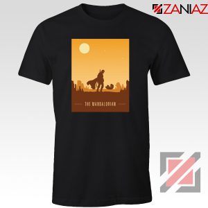 Earthy Mandalorian Tee Shirt Star Wars TV Series T-Shirt Size S-3XL Black