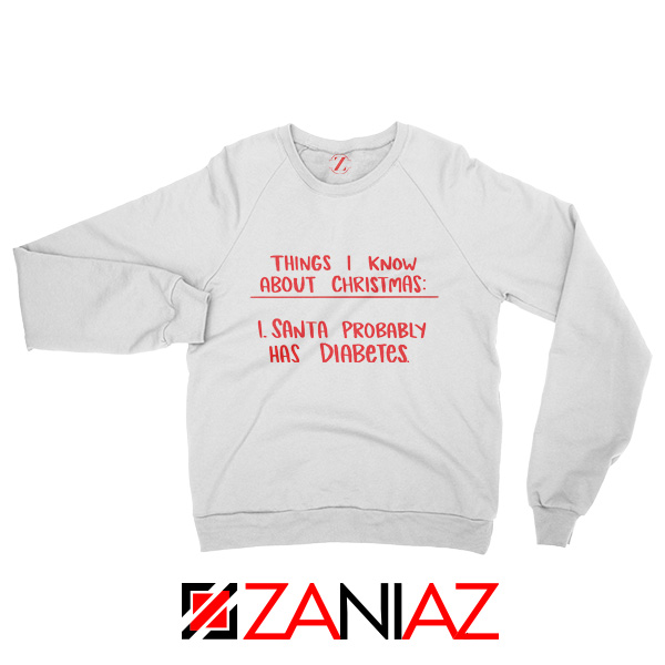 Funny Christmas Sweatshirt Chestnuts Women Sweatshirt Size S-2XL White