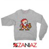 Funny Santa Lego Sweatshirt Merry Christmas Sweatshirt Size S-2XL Sport Grey