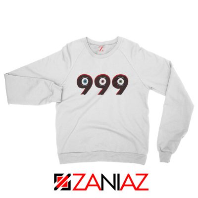 Hiphop 999 Music Sweatshirt Juice Wrld Sweatshirt Size S-2XL White