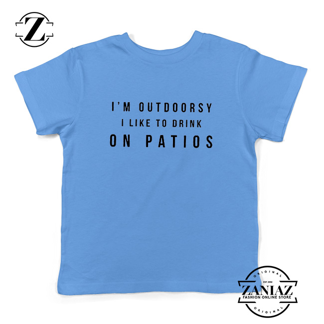 I Am Outdoorsy Kids Shirts Funny Quote Youth T Shirt Size S Xl - funny roblox tee shirt quotes