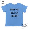 I Don't Play Tag Lizzo Lyrics Youth Shirt Truth Hurts Kids Tshirt Size S-XL