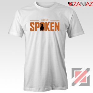 I Have Spoken Kuill Logo T-Shirt Star Wars The Mandalorian Tee Shirt White