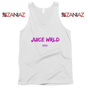 Juice WRLD 999 Text Tank Top American Rapper Tank Top Size S-3XL White