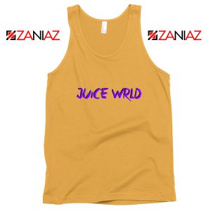 Juice WRLD Purple Logo Tank Top Hiphop Music Tank Top Size S-3XL