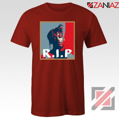 Juice World RIP T-Shirt Rapper Music Tee Shirt Size S-3XL Red