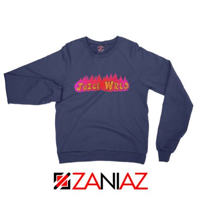 Juice Wrld Fire Sweatshirt Best American Singer Sweatshirt Size S-2XL