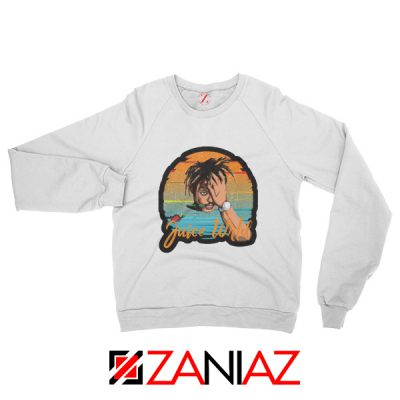 Juice Wrld Lovers Gift Sweatshirt American Rapper Sweatshirt Size S-2XL White