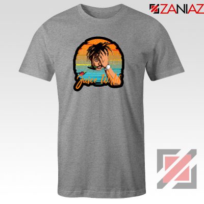 Juice Wrld Lovers Gift T-Shirt American Rapper T-Shirt Size S-3XL Sport Grey