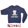 Juice Wrld Lovers Sweatshirt Musician Sweatshirt Size S-2XL Navy Blue