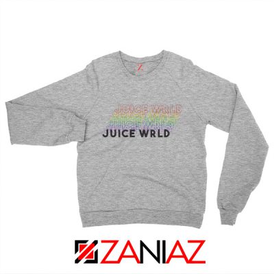 Juice Wrld Rainbow Sweatshirt Juice Wrld Sweatshirt Size S-2XL