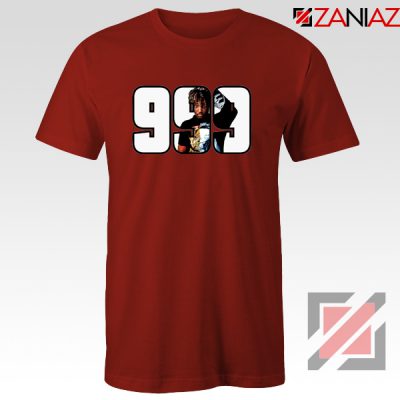 Juice Wrld Rap Hip Hop T-Shirt American Music T-Shirt Size S-3XL Red