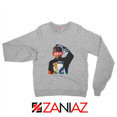 Juice Wrld Songwriter Sweatshirt Music Rapper Sweatshirt Size S-2XL Sport Grey