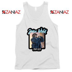 Juicewrld USA Music Tank Top American Hip Hop Tank Top Size S-3XL White