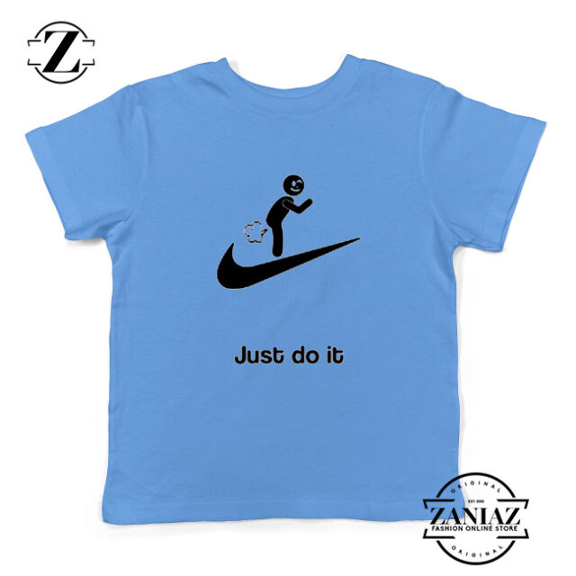 Just Do It Quote Parody Nike Kids T-shirt