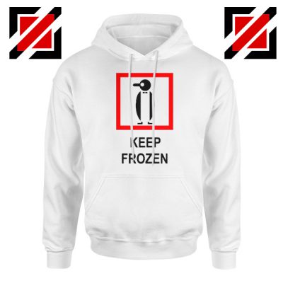 Keep Frozen Penguin Hoodie Animal Lover Women Hodie Size S-2XL White