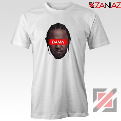 Kendrick Lamar DAMN T-Shirt Music Lover Tee Shirt Size S-3XL White