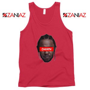 Kendrick Lamar DAMN Tank Top Music Lover Tank Top Size S-3XL Red