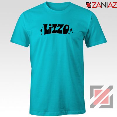 LIZZO American Singer Tee Shirt Funny Gift Women T-Shirt Size S-3XL Light Blue