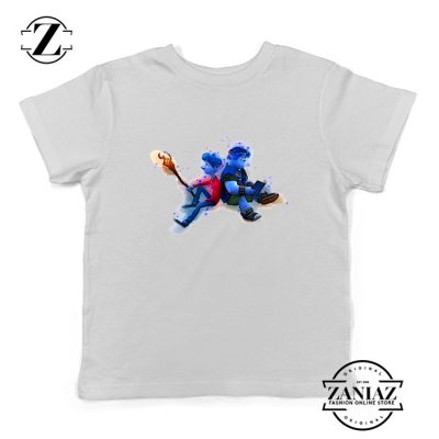 Lan Lightfoot Onward Youth Shirts Pixar Studios Kids T-Shirt Size S-XL White