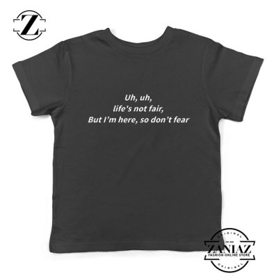 Life Is Not Fair Lyric Youth Shirts Juice WRLD Best Kids T-Shirt Size S-XL