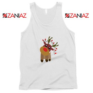 Little Deer Tank Top Christmas Gift Idea Tank Top Size S-3XL White