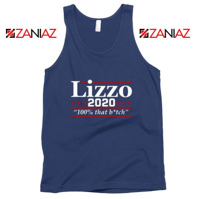 Lizzo 2020 100% That Btch Tank Top American Singer Tank Top
