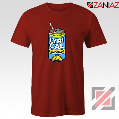 Lycrical Limonade T-Shirt Real Music Tee Shirt Size S-3XL Red