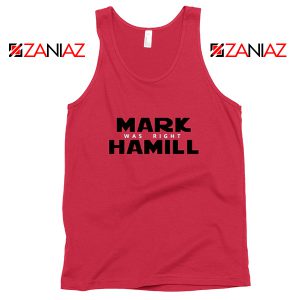 Mark Hamill Tank Top Star Wars Best Gift Tank Top Size S-3XL Red
