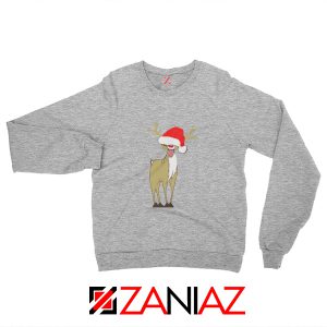 Christmas Reindeer Santa Funny Sweatshirt
