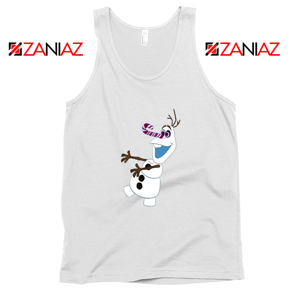Olaf I'm On a Mission Tank Top Disney's Frozen Tank Top Size S-3XL White