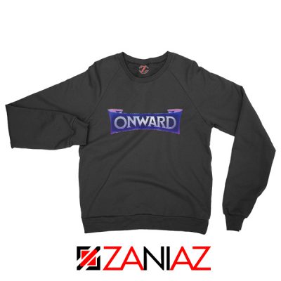 Onward Movie Logo Black Sweatshirt
