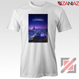 Onward Poster T-Shirt Walt Disney Studio T-Shirt Size S-3XL White