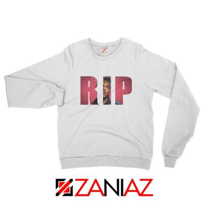 RIP Juice WRLD Sweatshirt Funny Music Sweatshirt Size S-2XL White