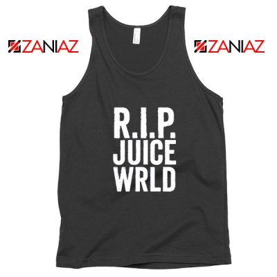 RIP Juice Wrld Black Tank Top Cheap Musician Tank Top Size S-3XL