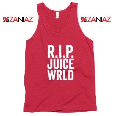 RIP Juice Wrld Red Tank Top Cheap Musician Tank Top Size S-3XL