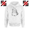 Santa Claus Face Hoodie Funny Christmas Best Hoodie Size S-2XL White