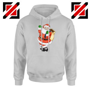 Happy Santa Claus Waving Hoodie