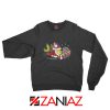 Santa Clause Fish Sweatshirt Cute Christmas Sweatshirt Size S-2XL Black