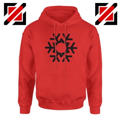 Snowflake Hoodie Ugly Christmas Gift Hoodie Size S-2XL Red