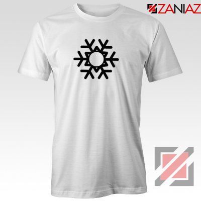 Snowflake Tee Shirt Ugly Christmas Gift T-Shirt Size S-3XL White