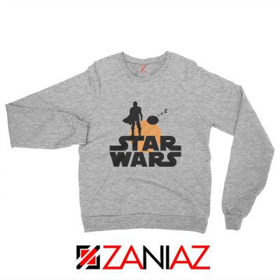 Star Wars Mandalorian Sweatshirt Gifts Film Best Sweatshirt Size S-2XL
