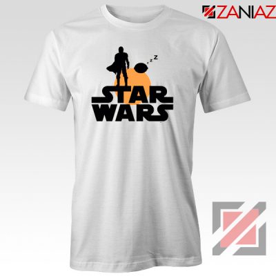 Star Wars Mandalorian T-Shirt Gifts Film Tee Shirt Size S-3XL White